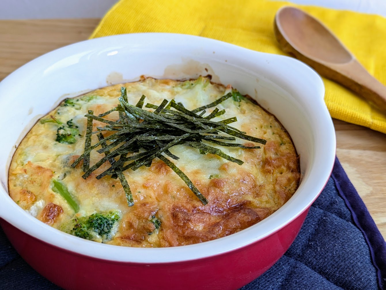 明太子と長芋のふわふわ焼き