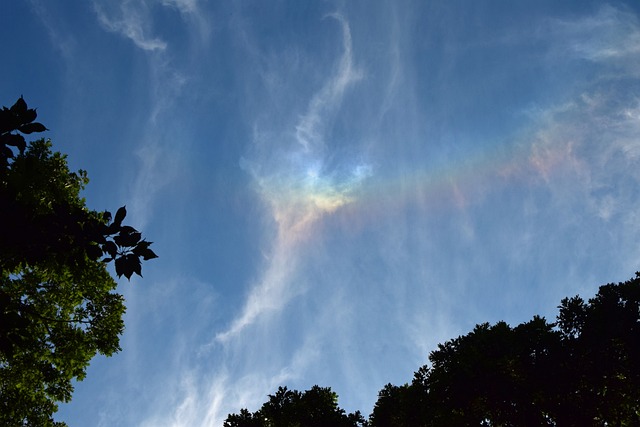 彩雲もラッキーな虹の夢