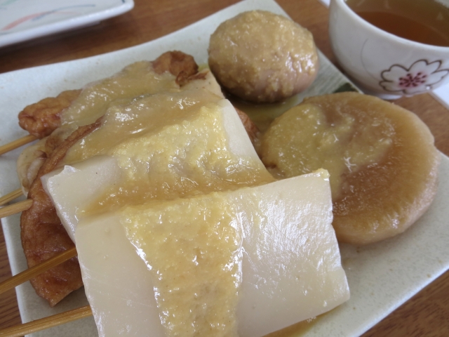 しょうが味噌の青森おでん