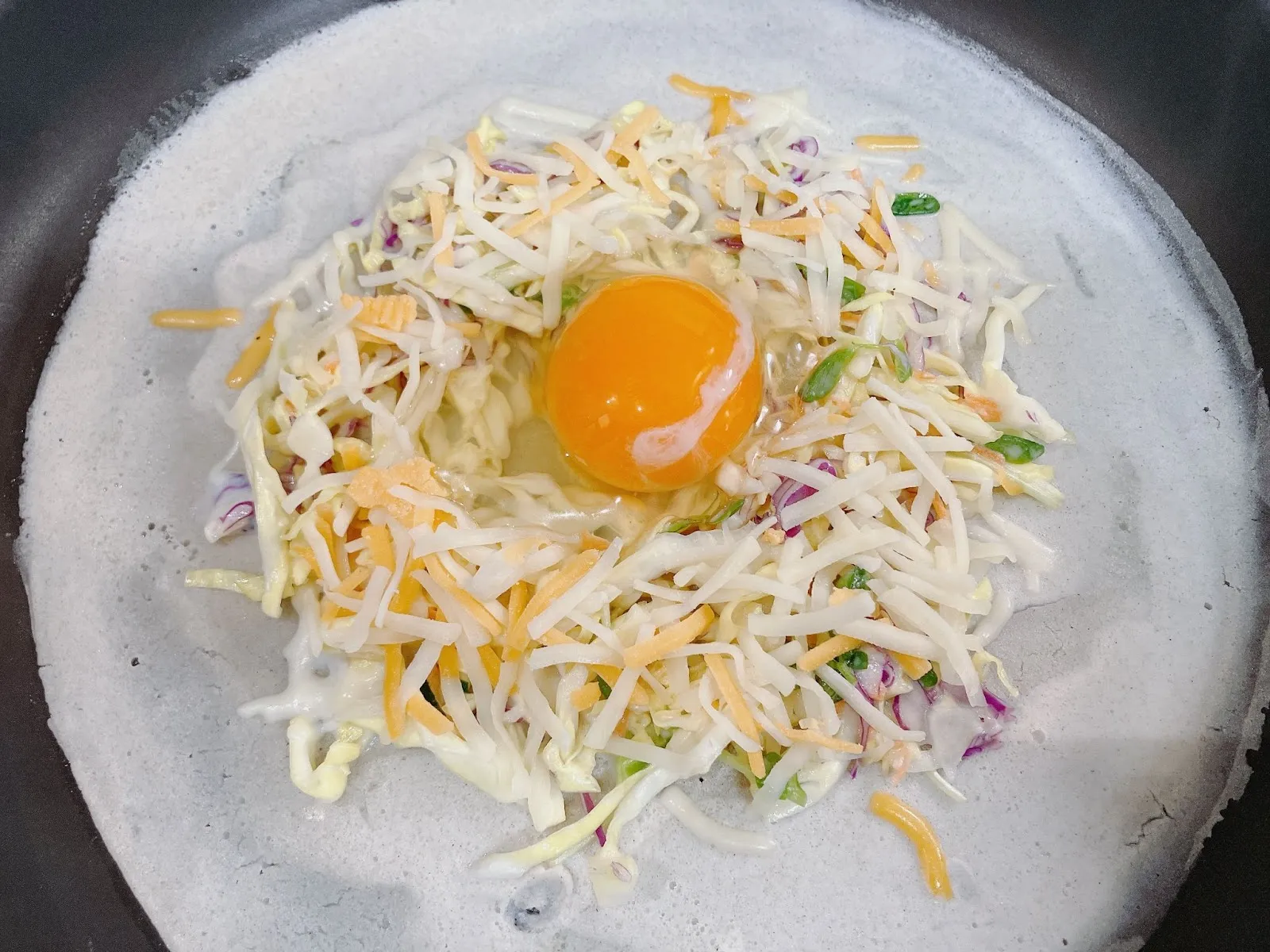 そば粉のガレット手順4