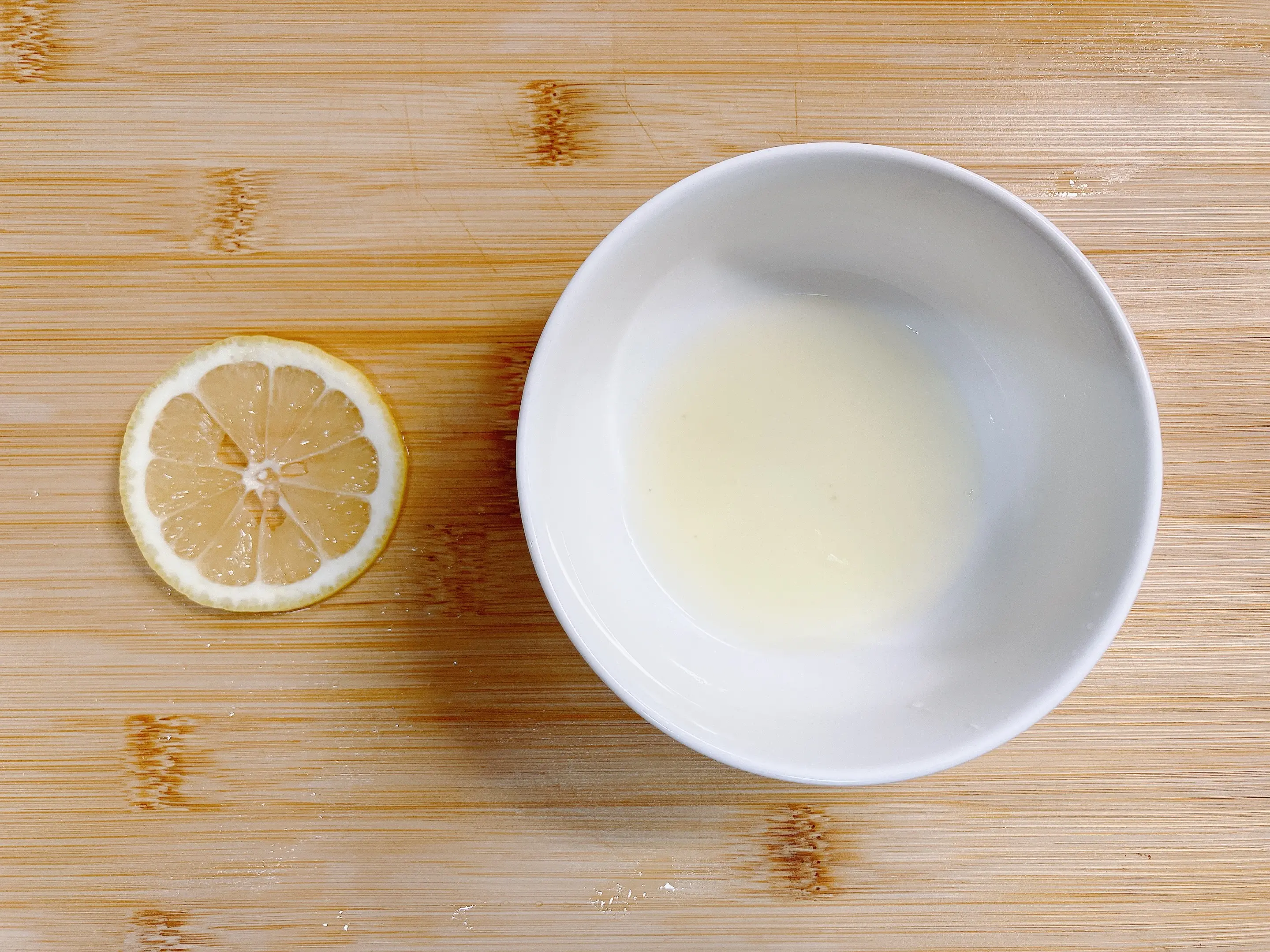 生クレソンとツナの冷製レモンパスタ手順1