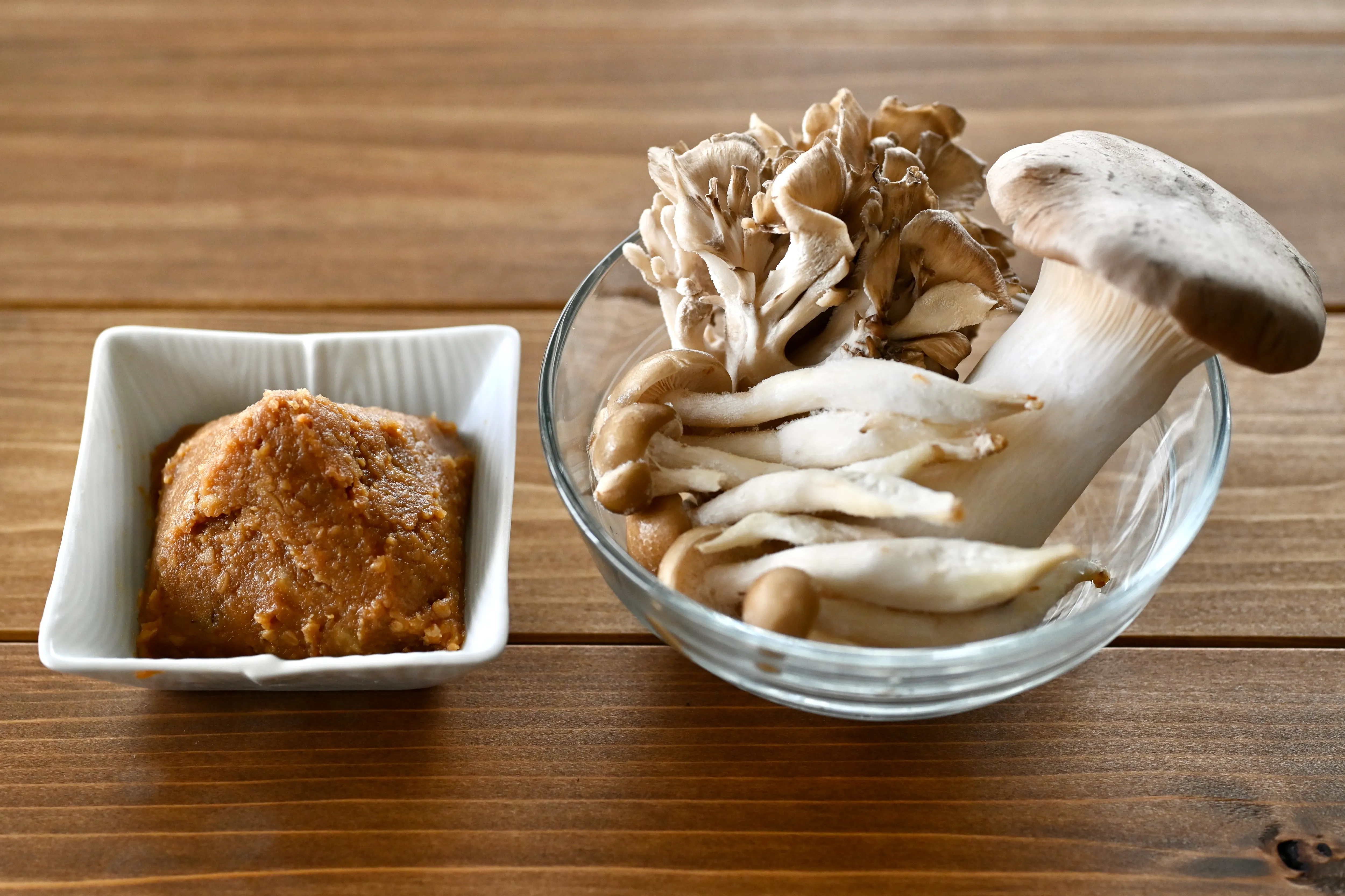 発酵食品との組合せ（味噌✕きのこ）