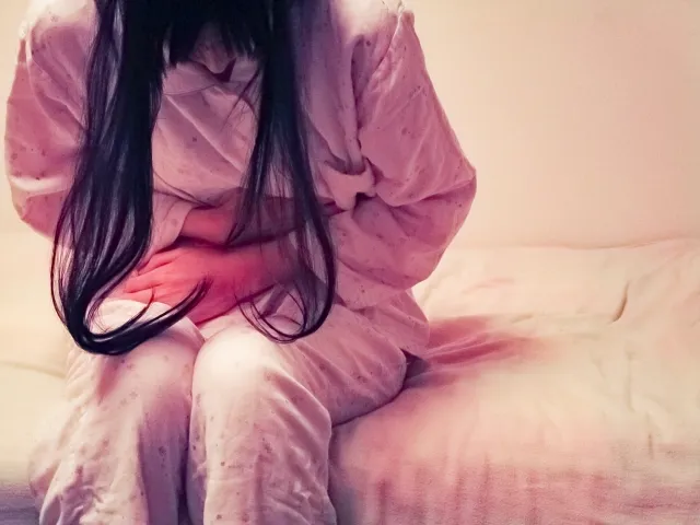 夜中に下痢になった女子
